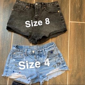 Jean shorts